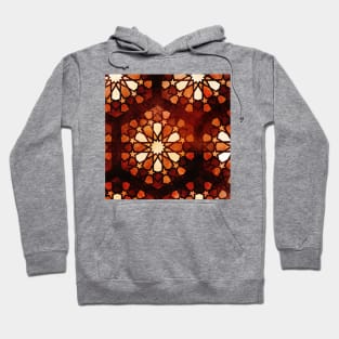 Watercolor stained glass Hoodie
